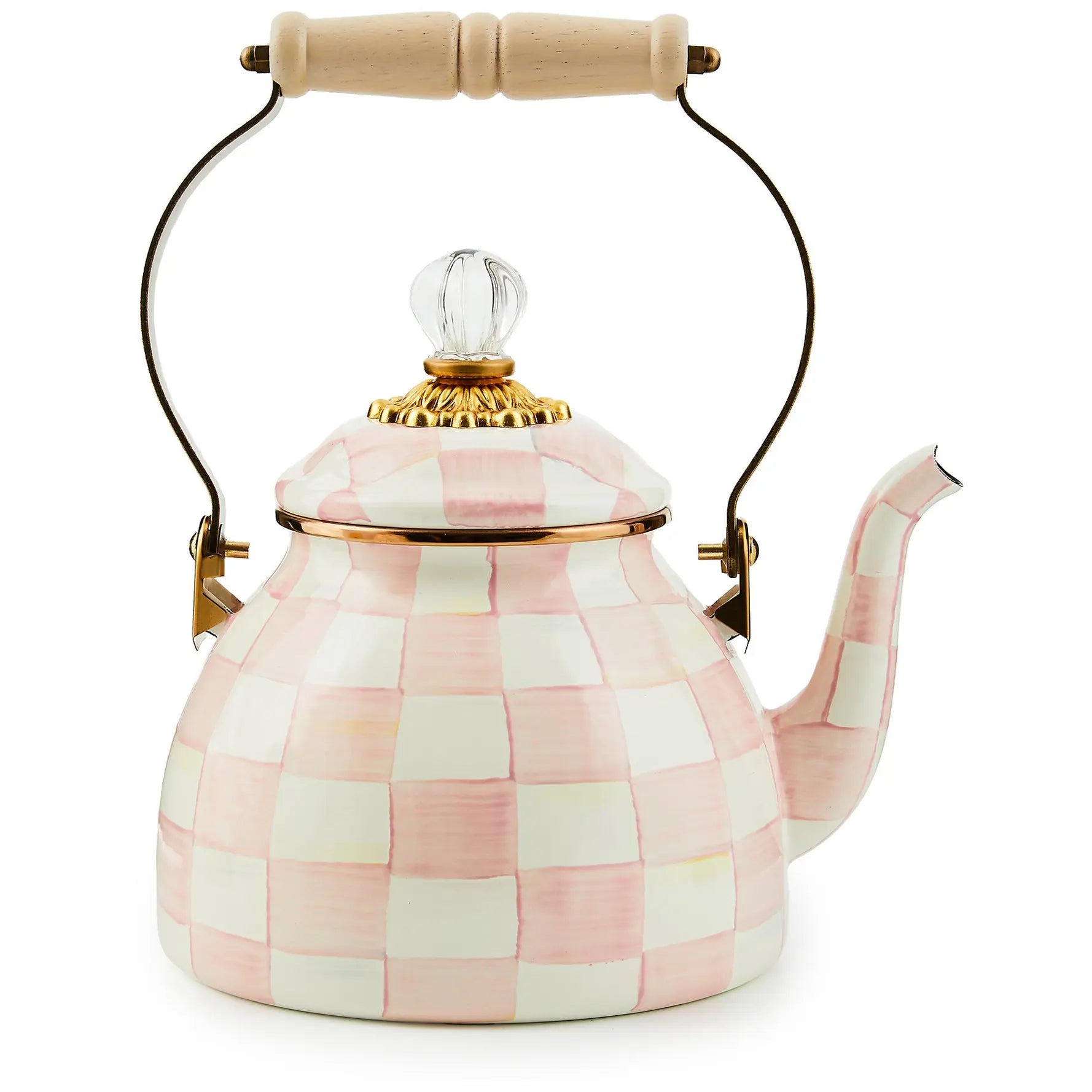 Mackenzie- Childs 2-Quart Enamel Tea Kettle